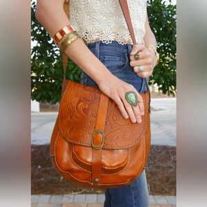 Patricia Nash Barcelona Saddle Bag